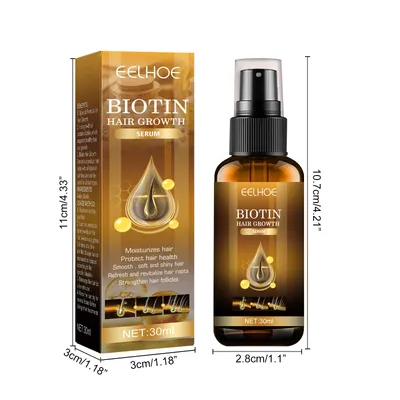 EELHOE Biotin Hair Dense Hair Spray Repair Hair Nourishing Hair Care Hair Fixing Strong And Tough