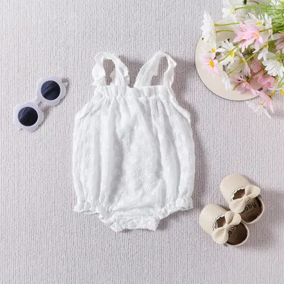 Newborn Toddler Sleeveless Short Baby Girl Jumpsuit