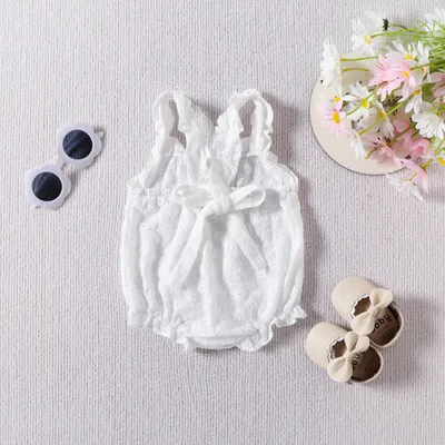 Newborn Toddler Sleeveless Short Baby Girl Jumpsuit