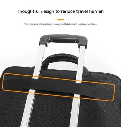 Large Capacity Briefcase Men's Business Canvas Portable