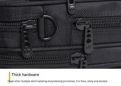 Large Capacity Briefcase Men's Business Canvas Portable