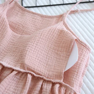 Women's Cotton Vest Shorts Home Wear Suit Pajamas