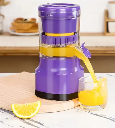 Electric Orange Juicer Lemon Juicer Squeezer Usb Rechargeable Citrus Juicer Machines Usb Rechargeable Portable Blender Kitchen Gadgets