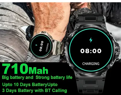 Bluetooth Calling Heart Rate Blood Oxygen Multi Sport Smart Watch