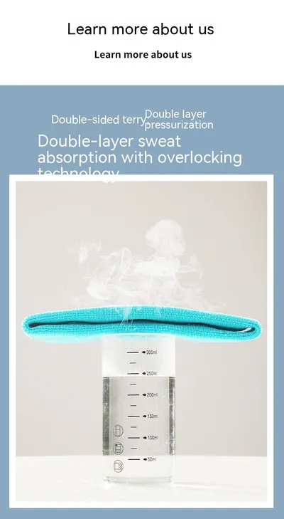 Sports Anti Sweat Band With Elastic Solid Color Widening