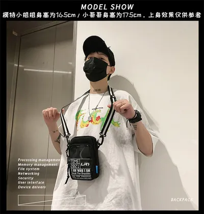 Work Clothes Sports Hip-hop Satchel