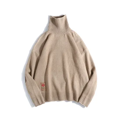 Original Turtleneck Sweater For Men Thickened