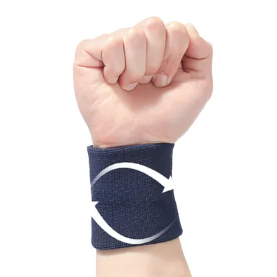 Sports Basketball Fitness Breathable Sweat Absorbing Wristband
