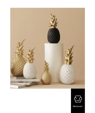 Creative Golden Pineapple Decoration Living Room