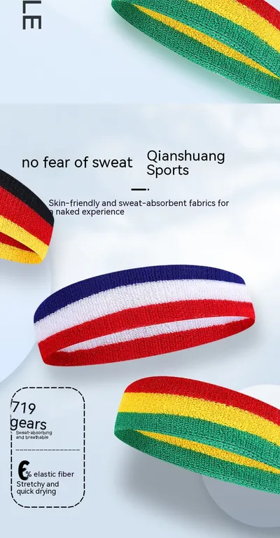 Colorful Sports Headband Three Color Yoga Running