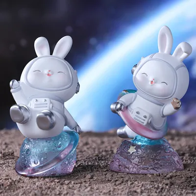 Creative Fashion Play Home Decoration Desktop Rabbit