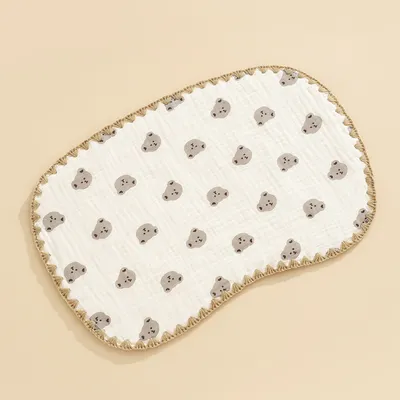 Newborn Baby 10-layer Cotton Cloth Flat Pillow