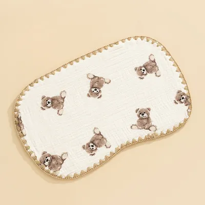 Newborn Baby 10-layer Cotton Cloth Flat Pillow