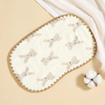 Newborn Baby 10-layer Cotton Cloth Flat Pillow