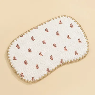 Newborn Baby 10-layer Cotton Cloth Flat Pillow