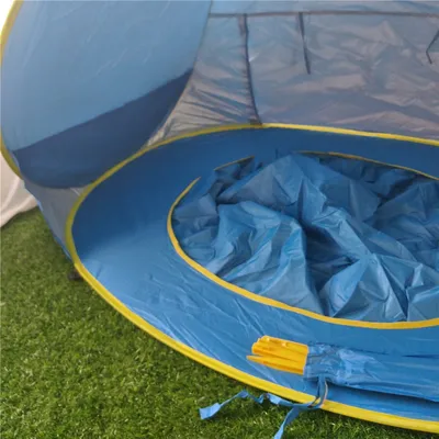 Baby Beach Tent Kids Outdoor Camping Easy Fold Up Waterproof  Up Sun Awning Tent UV-protecting
