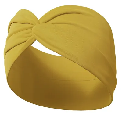 Fashion Women's Wide-brimmed Stretch Fabric Craft Cross Hair Band