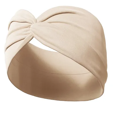 Fashion Women's Wide-brimmed Stretch Fabric Craft Cross Hair Band