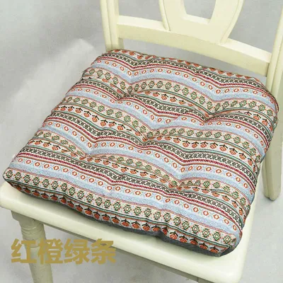 American Jacquard Dining Chair Thickened Cushion