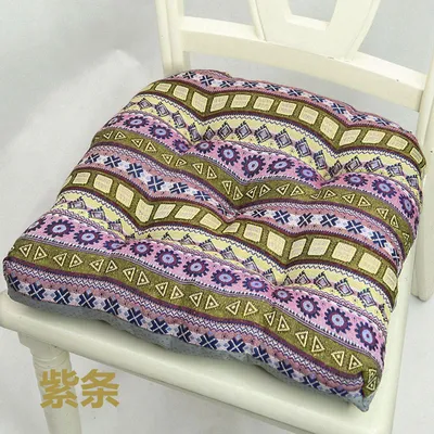 American Jacquard Dining Chair Thickened Cushion