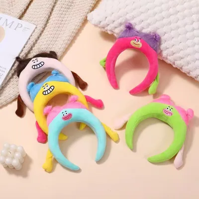 Hair Band Plush Doll Peripheral Handmade