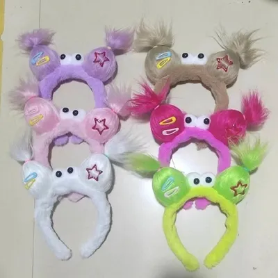 Hair Band Plush Doll Peripheral Handmade