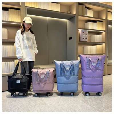 Travel Large Capacity Rod Box Universal Wheel Luggage Bag
