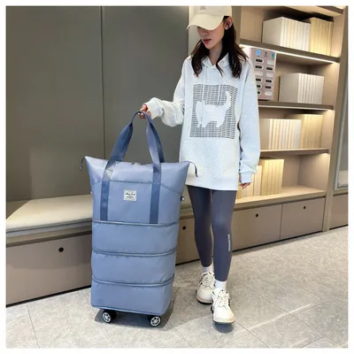 Travel Large Capacity Rod Box Universal Wheel Luggage Bag