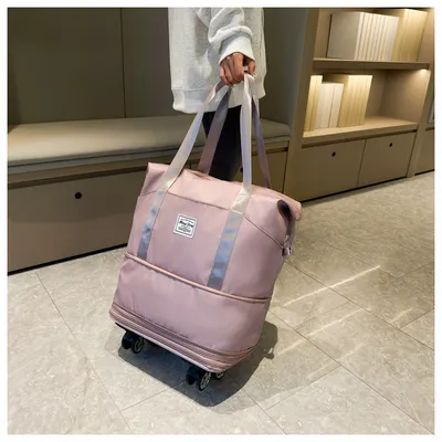 Travel Large Capacity Rod Box Universal Wheel Luggage Bag