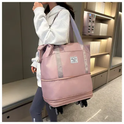 Travel Large Capacity Rod Box Universal Wheel Luggage Bag