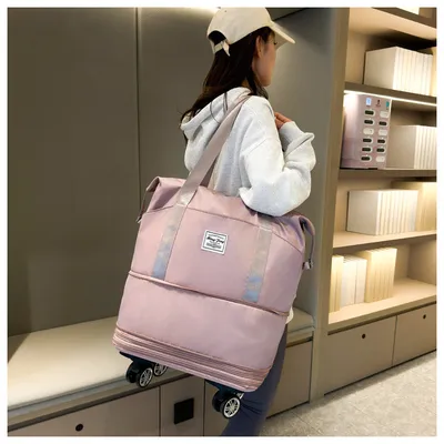 Travel Large Capacity Rod Box Universal Wheel Luggage Bag