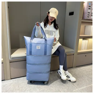 Travel Large Capacity Rod Box Universal Wheel Luggage Bag
