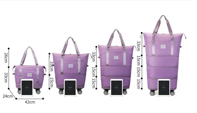 Travel Large Capacity Rod Box Universal Wheel Luggage Bag