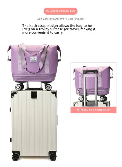 Travel Large Capacity Rod Box Universal Wheel Luggage Bag