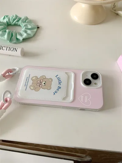 Card Holder Lanyard Phone Case Cartoon