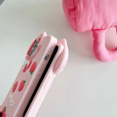 Phone Case Applicable Three-dimensional Silicone