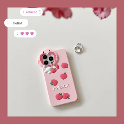 Phone Case Applicable Three-dimensional Silicone