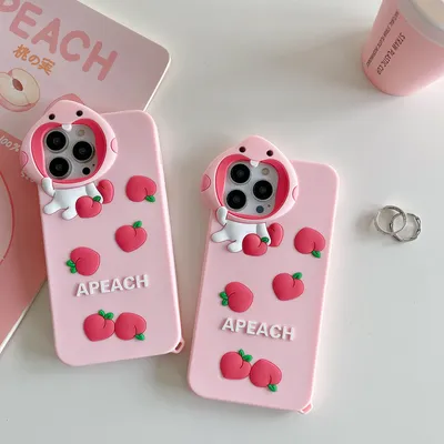 Phone Case Applicable Three-dimensional Silicone