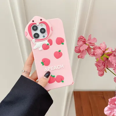 Phone Case Applicable Three-dimensional Silicone