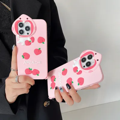 Phone Case Applicable Three-dimensional Silicone