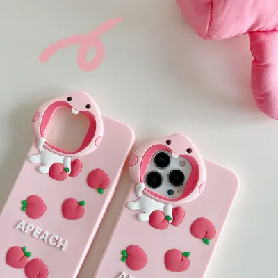 Phone Case Applicable Three-dimensional Silicone