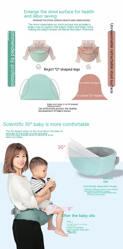 Multi-Functional Baby Carrier Front Holding Lightweight