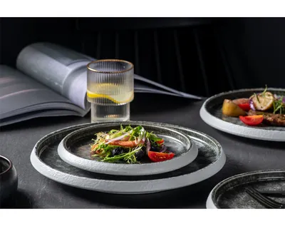 Ceramic Western Cuisine Plate Nordic Style Steak Plate Italian Pasta Dish Household Dinner Plate Restaurant Dessert Flat Ware