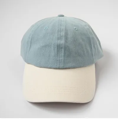 Simple Stitching Ice Cream Color Street Casual Baseball Cap