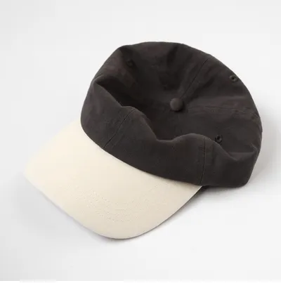 Simple Stitching Ice Cream Color Street Casual Baseball Cap