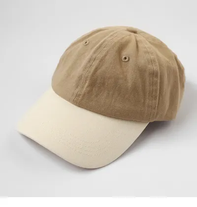 Simple Stitching Ice Cream Color Street Casual Baseball Cap