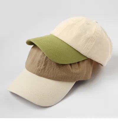 Simple Stitching Ice Cream Color Street Casual Baseball Cap
