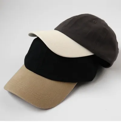 Simple Stitching Ice Cream Color Street Casual Baseball Cap