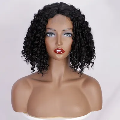 Women's Short Curly African Small Curly Hair