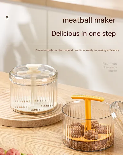 Kitchen Gadget Fried Meatball Making Artifact Mold Balls Fish Meatballs Shrimp Press Slippery Taiwanese